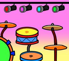 Cartoon Drums captura de pantalla 2
