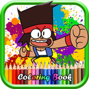 OK Heroes K.O Drawing Coloring Book APK