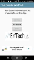 Task Recorder by Erf Tech poster