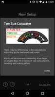 Tyre Size Calculator скриншот 2