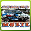 Motif Cutting Sticker Mobil