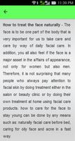 Natural Facial Care Tips capture d'écran 3