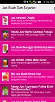 Jus Buah Dan Sayuran Poster