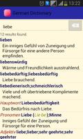 Germany Dictionary|Wörterbuch screenshot 2