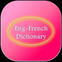 French English Dictionary Plakat