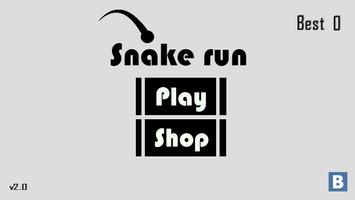 Snake run پوسٹر