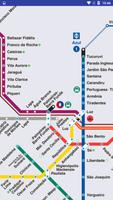 Mapa do metrô de São Paulo Brasil Ekran Görüntüsü 3