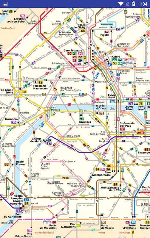 Carte des bus de Paris for Android - APK Download