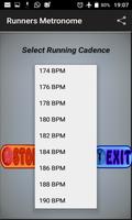 Runners Metronome capture d'écran 1