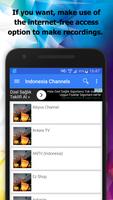 TV Indonesia Channels Info capture d'écran 1