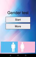 Gender test Affiche