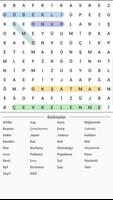 Word Search in 17 languages capture d'écran 1