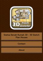 3D Sketch Plan Houses تصوير الشاشة 1