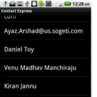 iContact fast input ikona