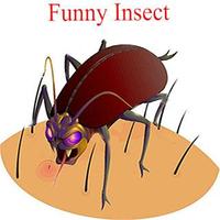 Funny Insect Plakat