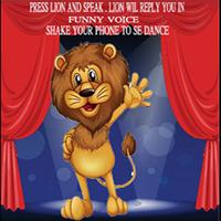 Talk Lion Funny Voice Affiche