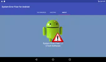 6 Schermata System Error Fixer for Android