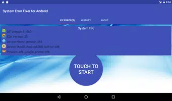7 Schermata System Error Fixer for Android