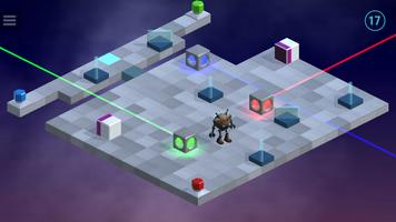Into The Sky - Isometric Laser Block Puzzle Affiche