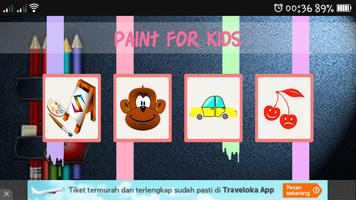 Kids Paint Funny Plakat