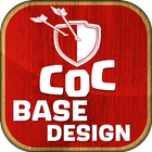 Town Hall Base Design for COC icon
