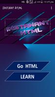 Instant HTML - Learn & Code Affiche