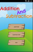 Subtraction and Addition Affiche