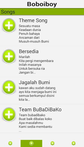 Lagu Boboiboy Lengkap For Android Apk Download