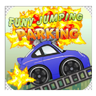 funy jumping parking ícone