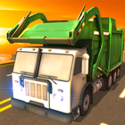 4x4 City Garbage Truck Driver иконка