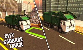 4x4 City Garbage Truck Driver 截图 3