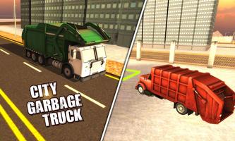 4x4 City Garbage Truck Driver скриншот 1