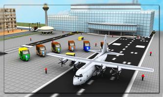 Cargo Plane Rickshaw Transport ポスター