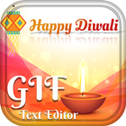 Diwali GIF Text Editor icône