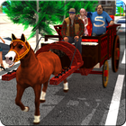 Horse Carriage Transportation-icoon