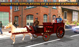 پوستر Horse Carriage Transportation