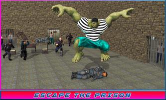 Incredible Monster: Alcatraz Prison Escape ảnh chụp màn hình 3