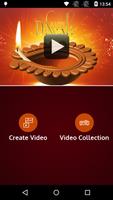 Poster Diwali Photo Video Maker with Music