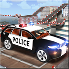 Police car Rooftop training 3d icono