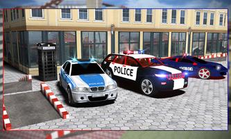 Police car Rooftop training 3d Poster