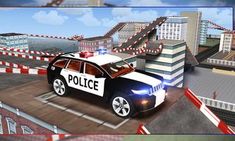 Police car Rooftop training 3d captura de pantalla 1