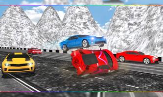 Snow Extreme Car Racing imagem de tela 1
