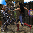 Wonder Girl Fighting : crime chase APK