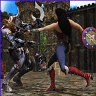 Wonder Girl Fighting : crime chase ícone