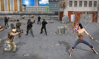 Wonder Girl Fighting : crime chase screenshot 3