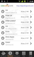 Digi Calling Cards Dialer screenshot 3