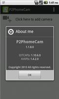 P2PhomeCam capture d'écran 1