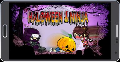 Halloween Ninja Plakat
