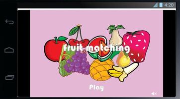 Fruit Matching Game Affiche