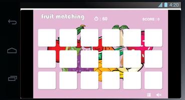 Fruit Matching Game capture d'écran 1